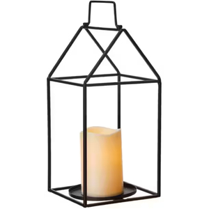 <b>Leaf</b> Design Iron Candle Lantern Gold Color For Home Wedding Holiday Lighting Decoration Hanging & Floor Lanterns On Sale - Product Image 2