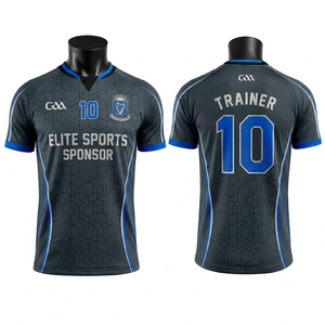 เสื้อกีฬา Gaa คุณภาพสูง โลโก้สั่งทำได้ รับผลิตแบบ OEM/ODM ผ้าประสิทธิภาพสูง ระบายเหงื่อได้ดี - Product Image 2