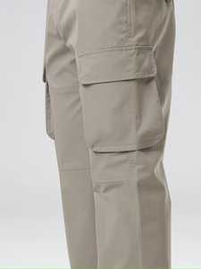 Pantalon cargo d'été pour homme grande taille, style hip-hop, décontracté, 100% coton, 4 poches, coupe ample, logo personnalisé, haute qualité - Product Image 4