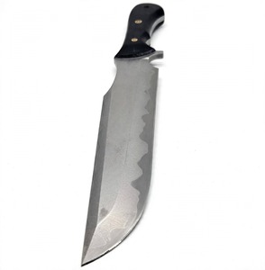 Outil utilitaire d'extérieur artisanal en acier satiné, manche en micarta noir, Hamon Line Display Craft - Product Image 4