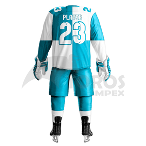 Sublimated Ice Hockey Uniform Custom Men's Hockey Jersey Set Adult Performance Teamwear OEM ODM Wholesale Factory - Product Image 2