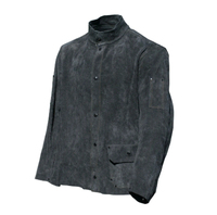 Chaquetas de Cuero para Soldadura, Ropa de Trabajo de Seguridad, Producto de Vendedor Verificado por Alibaba, Ropa de Soldadura Productiva, Mejor Precio, Chaquetas Industriales para Soldadura