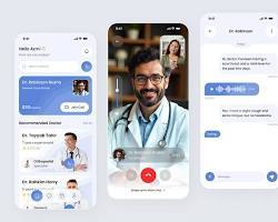 Aplicación móvil de telemedicina: consultas médicas seguras, videointerferencias, recetas electrónicas, historiales médicos y atención en línea. - Product Image 4