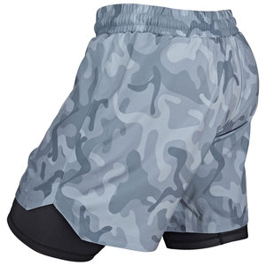 Top Selling Men MMA Training Shorts Spandex Polyester Breathable <b>Mid</b> Waist Elastic Quick Dry Sports Shorts Made in Pakistan OEM - Product Image 5