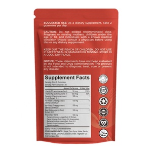 OEM/ODM Cayennepfeffer-Gummis für Beine, Herz und Blutgesundheit mit Vitamin E, D3+K2 und Traubenkernextrakten - Product Image 5