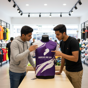 เสื้อยืดคอกลมผู้ชายสำหรับเล่นกีฬา พิมพ์ลายแบบซับลิเมชั่น แห้งเร็ว ระบายอากาศได้ดี เสื้อฟิตเนส รับผลิตแบบ OEM ขายส่ง - Product Image 2