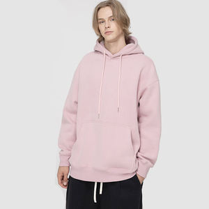 Sweat à capuche brodé en molleton français de haute qualité, 100 % coton biologique, respirant, écologique, avec poche, coupe classique pour homme, hiver - Product Image 4