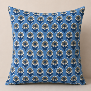 High Quality Pure Cotton Handcrafted Luxury Throw Pillow Cover Zipper Closure Washable Anti-Bacterial Floral/Festival/Portrait - Product Image 6