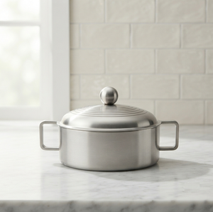 Soupières en acier inoxydable plaqué argent pour servir de délicieuses soupes, vaisselle de cuisine, ustensiles de cuisine, restaurant - Product Image 1