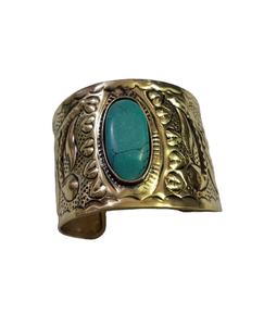 Bracelets en laiton pierre à la mode ensemble de bijoux affichage de costumes plaqué bijoux en gros indiens bracelets plaqués argent - Product Image 1