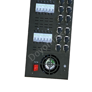 PDU แบบติดตั้งบนแร็ค 3 เฟส 350A กำลังสูง, ซ็อกเก็ตระบายความร้อนด้วยของเหลว LP-20 36 พอร์ต, เซอร์กิตเบรกเกอร์ NOARK UL 12 ทาง สำหรับเครื่องขุดเหมือง - Product Image 5