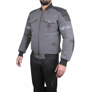 Chaqueta de Motociclista para Hombre, Estilo Bomber, Textil, Protectora, para Motociclistas Urbanos - Product Image 1
