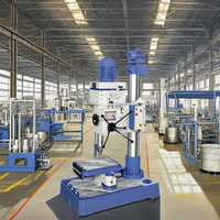 Machine à percer de type pilier, entièrement engrenée, alimentation automatique, 50 mm, haute précision, moteur SuperTech, modèle STPAGD-5