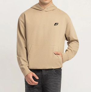 เสื้อฮู้ดดี้ผ้าฝ้ายฟลีซ GSM สูง ทรงโอเวอร์ไซส์ สตรีทแวร์ ทรงปกติ เสื้อสเวตเชิ้ตผ้าฝ้ายถัก รับผลิตแบรนด์ส่วนตัว ขายส่งจำนวนมาก - Product Image 5