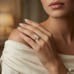 Anillo de Compromiso de Lujo con Diamante Cultivado en Laboratorio de Corte Pera de 2.70 Quilates, Oro de 14K/10K, Diseño Único, Ligero, Regalo de Joyería para Boda - Product Image 6