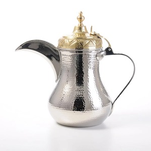 Tetera de Acero Inoxidable de Diseño Moderno y Elegante, Premium, Ecológica, Apta para Microondas, con Tapa y Asa, Crafts Village TP-5128, para Catering - Product Image 2