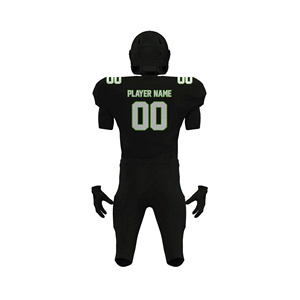 Uniforme de Fútbol Americano Personalizado, Transpirable, de Sarga Estampada, Antibacteriano, 100% Poliéster, Talla Grande, para Equipos - Product Image 3