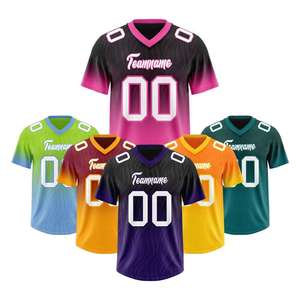 2026Custom Purple Yellow Soccer Jersey Set V-Neck Short Sleeve Sublimated Breathable Unisex Adult Team Apparel - Product Image 1