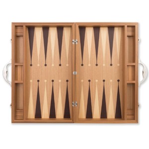 Juego de Backgammon de Madera de Lujo, Personalizado, al por Mayor, Portátil, Plegable, Clásico, Vintage, Juego de Mesa de Madera, Juego de Estrategia Familiar - Product Image 2