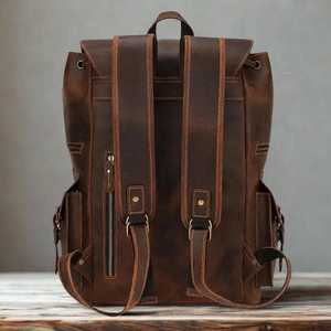 Sacs Messager Weekender en Cuir PU en Gros, Capacité 20-36L, Unisexe, Design à Panneaux Souples, Fermeture Éclair, Usage Professionnel - Product Image 3