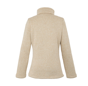 Sweat-shirts de sport pour femmes en molleton 100 % coton, respirants, à col cheminée oversize, entièrement zippés, imprimés au dos, pour l'hiver, vente en gros - Product Image 5