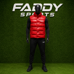 Custom Glossy Red Puffer Vest Men <b>Women</b> Winter Warm Sleeveless Jacket Quilted Gilet Windproof Shiny Bubble Coat Padded <b>Waistcoat</b> - Product Image 3
