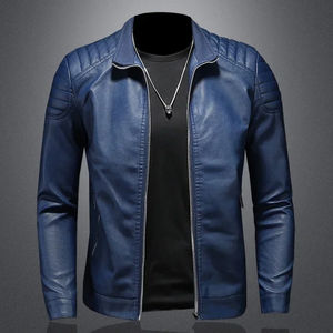 Veste en cuir d'agneau imperméable personnalisée pour homme, qualité supérieure, fabriquée au Pakistan, best-seller, meilleur prix - Product Image 2