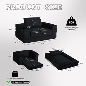 Cama Moderna de Pana para Mascotas, para Perros Adultos, Uso en Sala de Estar/Dormitorio, No Requiere Ensamblaje - Product Image 4
