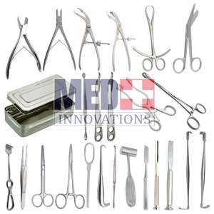 Ensemble d'instruments chirurgicaux orthopédiques majeurs de base en acier inoxydable allemand de 25 pièces par Med Innovation - Product Image 3