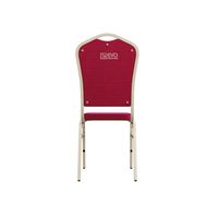 Chaises de banquet empilables en métal conçues pour les salles de conférence et les restaurants pour économiser de l'espace et améliorer l'efficacité