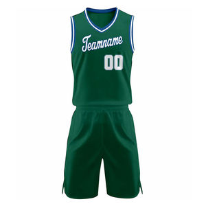 Conjuntos de Uniformes de Baloncesto Transpirables para Hombre, Estampados, con Mangas Largas, Logotipo Personalizado en la Parte Delantera y Opciones de Tallas Grandes, 100% Poliéster - Product Image 1