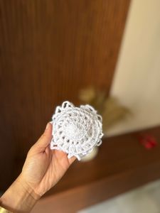 Tocados bohemios hechos a mano, horquilla de macramé, accesorios para el cabello con lazo nupcial bohemio para mujer, velo de bodas 2025 - Product Image 4