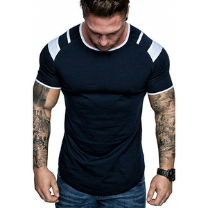 Camiseta Personalizada para Hombre, 100% Algodón, Cuello Redondo, Hombros Caídos, Estilo Urbano, Talla Grande - Product Image 1