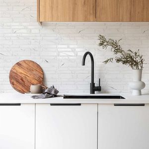 10 Piezas de Adhesivos Decorativos 3D para Pared con Diseño de Mármol, Recortables, para Cocina, Baño y Hogar, Tamaño 12*12 - Product Image 1