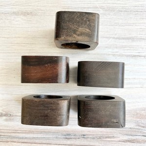 Natural Wooden Napkin <b>Ring</b> <b>Cheap</b> Price Elegant Napkin Holder <b>Rings</b> for Dining Table Wedding Party - Product Image 4