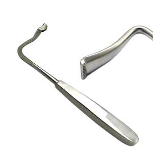 Retractor Metálico Med Bowdler Henry Rake de 17 cm, Instrumentos Quirúrgicos Manuales de Acero Inoxidable para Procedimientos Hospitalarios de Cirugía Baja y de la Cabeza de la Paciente - Product Image 2