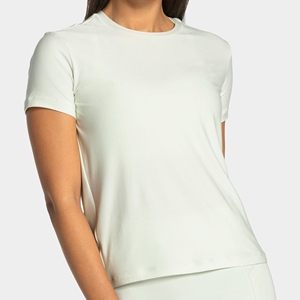 Camiseta para Mujer, Casual, de Manga Corta, Diseño Personalizado Disponible para Pedidos al por Mayor, de Alta Calidad - Product Image 6