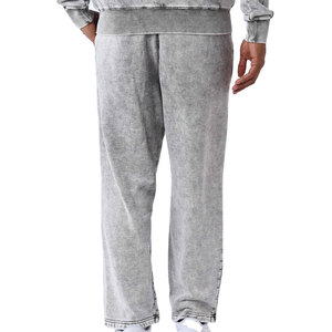 Acid Wash Tracksuit Custom Apparel <b>Matching</b> <b>Set</b> Oversized Hoodie <b>Jogger</b> Casual Streetwear Clothing Manufacturer - Product Image 4
