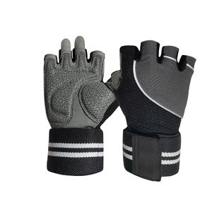 Guantes de entrenamiento de medio dedo, para ciclismo, antideslizantes, para gimnasio, venta al por mayor - Product Image 1