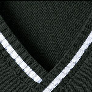 Uniforme Escolar de Invierno Unisex para Niños, Cárdigan de Punto sin Mangas con Cuello en V de Algodón para Niños y Niñas - Product Image 4