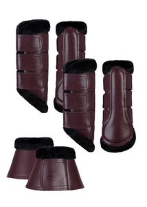 Durable Horse <b>Bell</b> Boots Pakistan High Quality Protective Design Shock Absorbing Padding Full Support Customizable OEM <b>Service</b> - Product Image 4