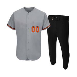 Uniforme de Béisbol Personalizado para Hombre, Cosido a Medida, Informal, Antiarrugas, Transpirable y Cómodo - Product Image 1