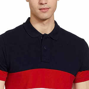 Polo pour homme respirant avec impression de logo personnalisé de haute qualité, poche en toile, manches courtes, dernière mode, 100% coton uni - Product Image 6