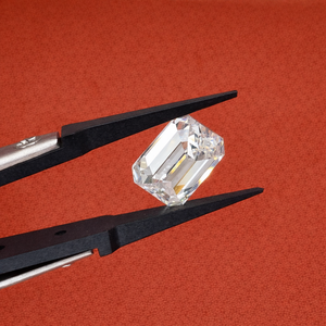 Diamante Blanco Cultivado en Laboratorio, Corte Esmeralda, 2.0 Quilates, Certificado IGI, Alta Claridad, Color EF, VVS2, para Joyería Personalizada - Product Image 3