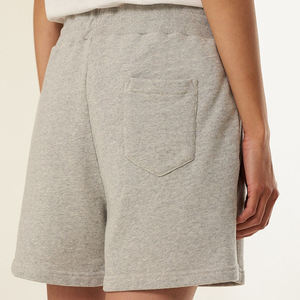 Women's Sweat <b>Shorts</b> SpandexPolyester Fleece High Waist Drawstring Closure Summer Sports <b>Shorts</b> for Women Custom with Pockets - Product Image 4