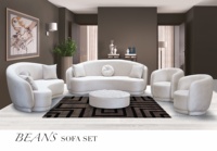 Wohnzimmer-Sofas Stoff-Sofa 1-2-3-Sitzer Ecksofa Wohnzimmermöbel Schlichtes Design Sofa-Set