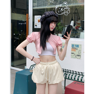 Pantalones Cortos Bermuda para Mujer, Corte Regular, Cintura Alta, Transpirables, Estilo Coreano, ODM OEM, Hechos en Vietnam, Muestra Gratis - Product Image 5