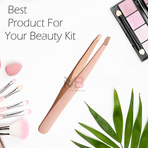 Pinzas de Cejas de Lujo Personalizadas, Herramienta de Cuidado de Belleza, Instrumento de Depilación de Precisión, Acero Inoxidable - Product Image 2