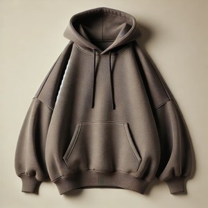 Sweat-shirt à capuche en coton régulier pour homme, personnalisé, décontracté, en molleton - Product Image 2