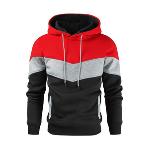 Top Quality Hot Selling Color <b>Block</b> Hoodie New Style French Terry Fabric Oversize Casual Hoodie - Product Image 5